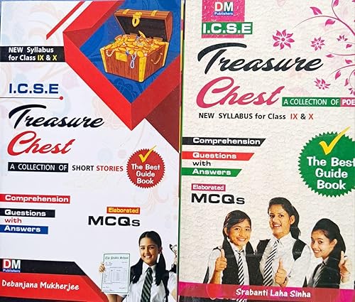 The Best Guide Series ICSE Treasure Chest (Collection of Poems &amp; Short Stories) for cl 9-10