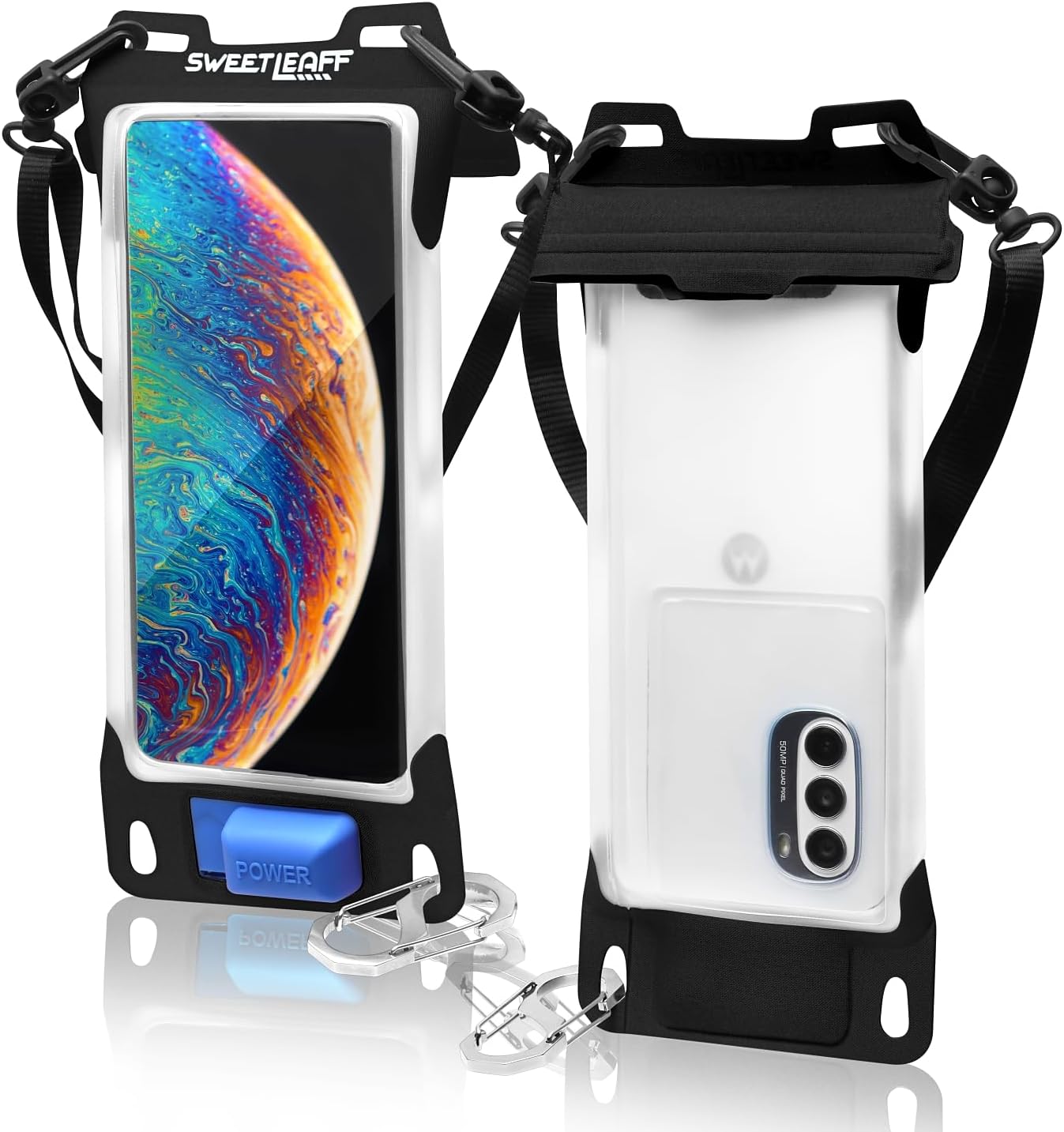 sweetleaff エアポンプ搭載スマホ防水ケース