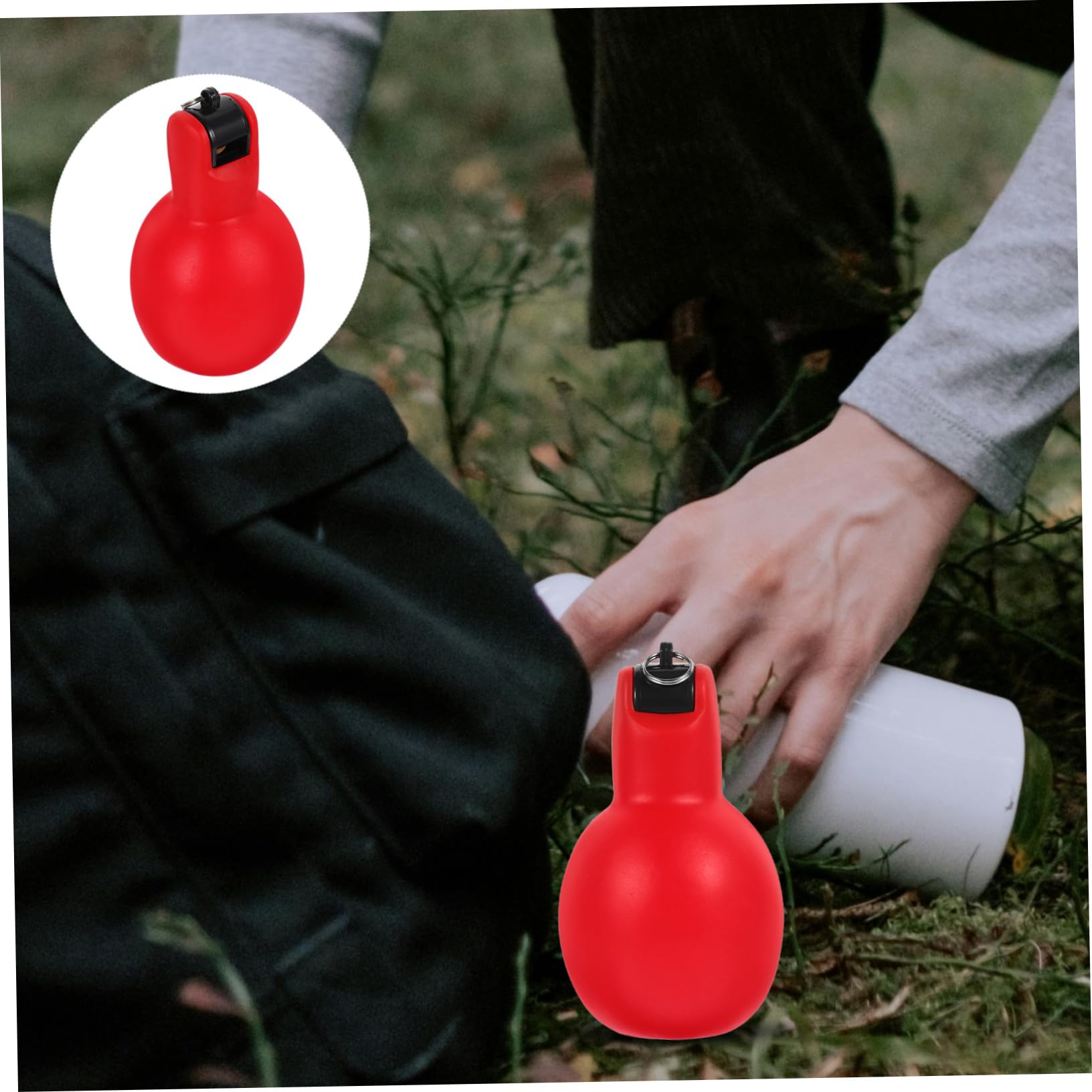 BESPORTBLE 10pièces Sifflet De Survie Squeeze Pratique pour Activités Extérieures Et Secours Urgence Sifflet Réutilisable Et Décoratif