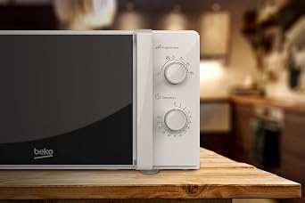 BEKO Microwave Free Installation MOC20100WFB: 700 W 20 L White [Energy Class A]