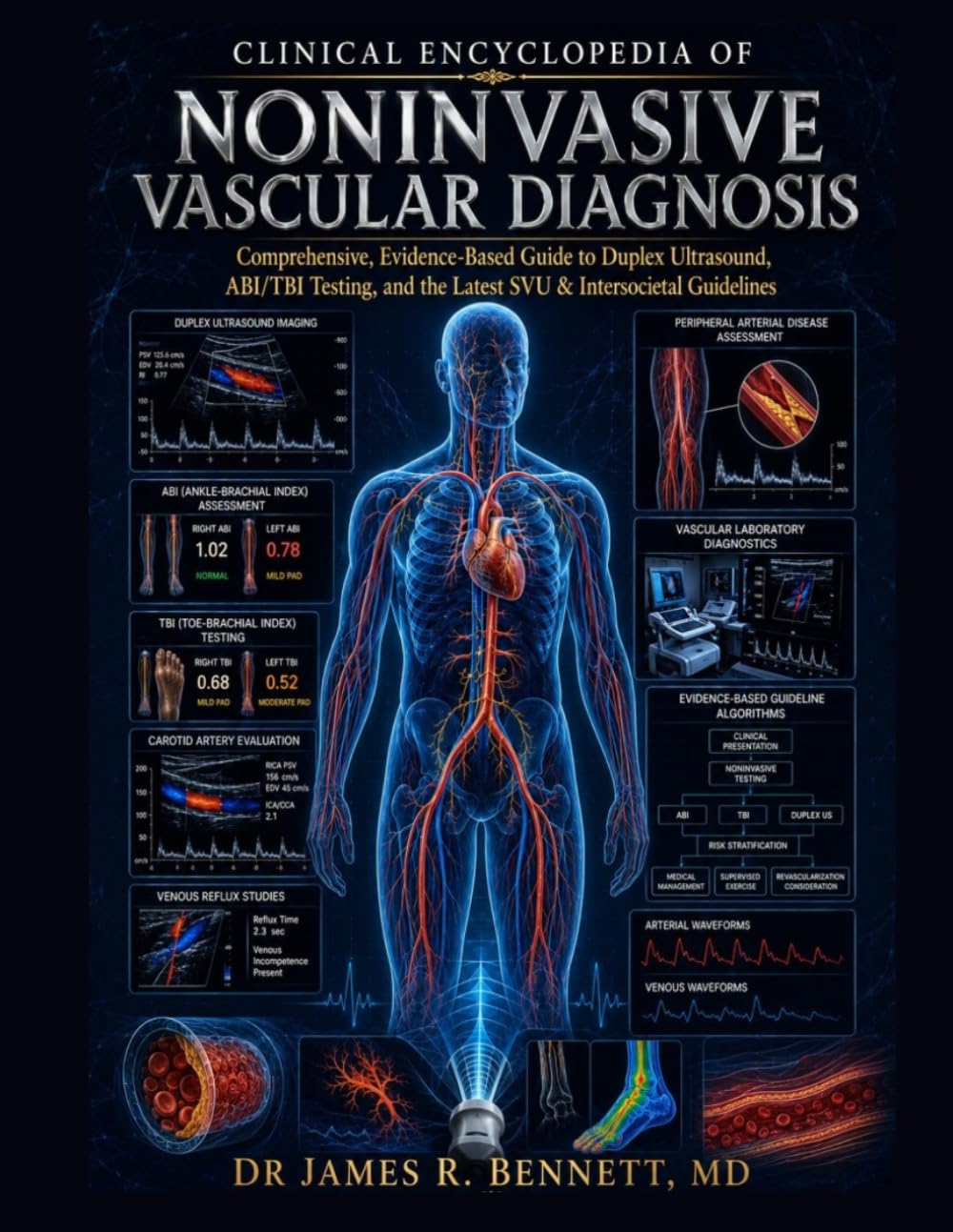 Clinical Encyclopedia of Noninvasive Vascular Diagnosis: Comprehensive, Evidence-Based Guide to Duplex Ultrasound, ABI/TBI Testing, and the Latest SVU & Intersocietal Guidelines