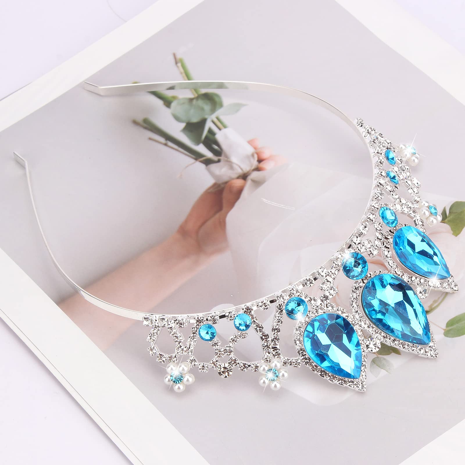 Amazon.com: COCIDE Frozen Elsa Tiara for Women Birthday 