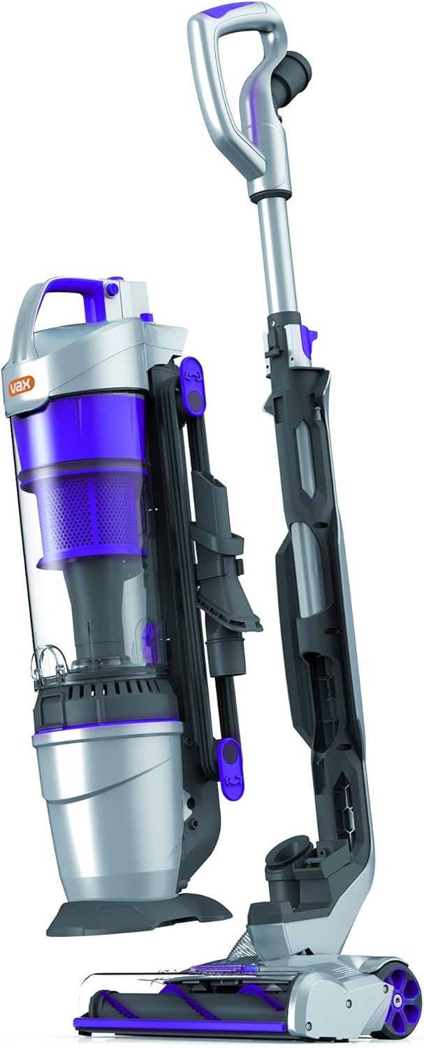 Vax Air Lift Steerable Pet Max Vacuum Cleaner, 1.5 Litre, Silver/Purple Amazon.co.uk Home