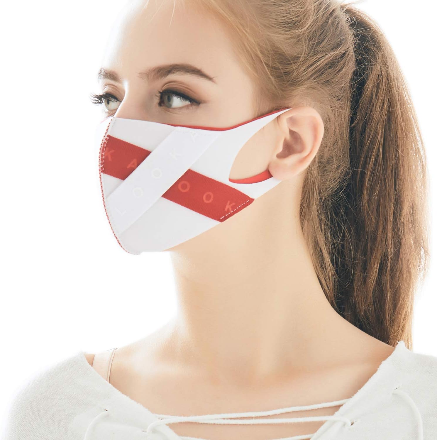 LOOKA MASK Protective Fashion Face Mask, Breathable, Washable and Reusable, X-Band