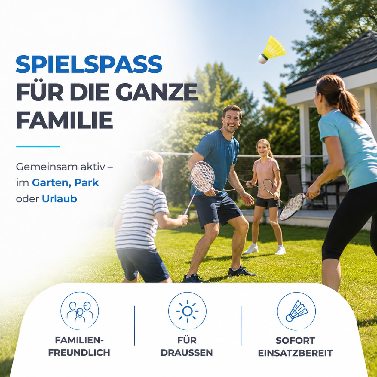 Balones de bádminton para entrenamiento y competición – interior y exterior