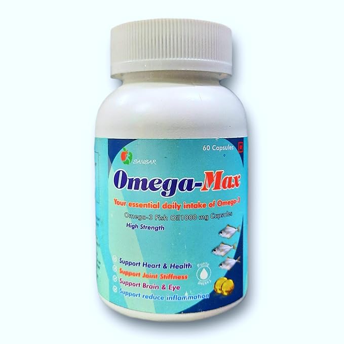 Omni Biocare Omega 3 Fish oil 1000mg Capsule Amazon.in Pet Supplies