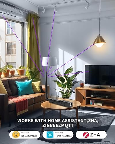 SMLIGHT SLZB-06P10 - Zigbee 3.0 to Ethernet,USB,and WiFi Gateway Coordinator with PoE,Universal Gateway for Home Assistant/ Zigbee2MQTT/ZHA,Wireless Zigbee 3.0 USB Adapter