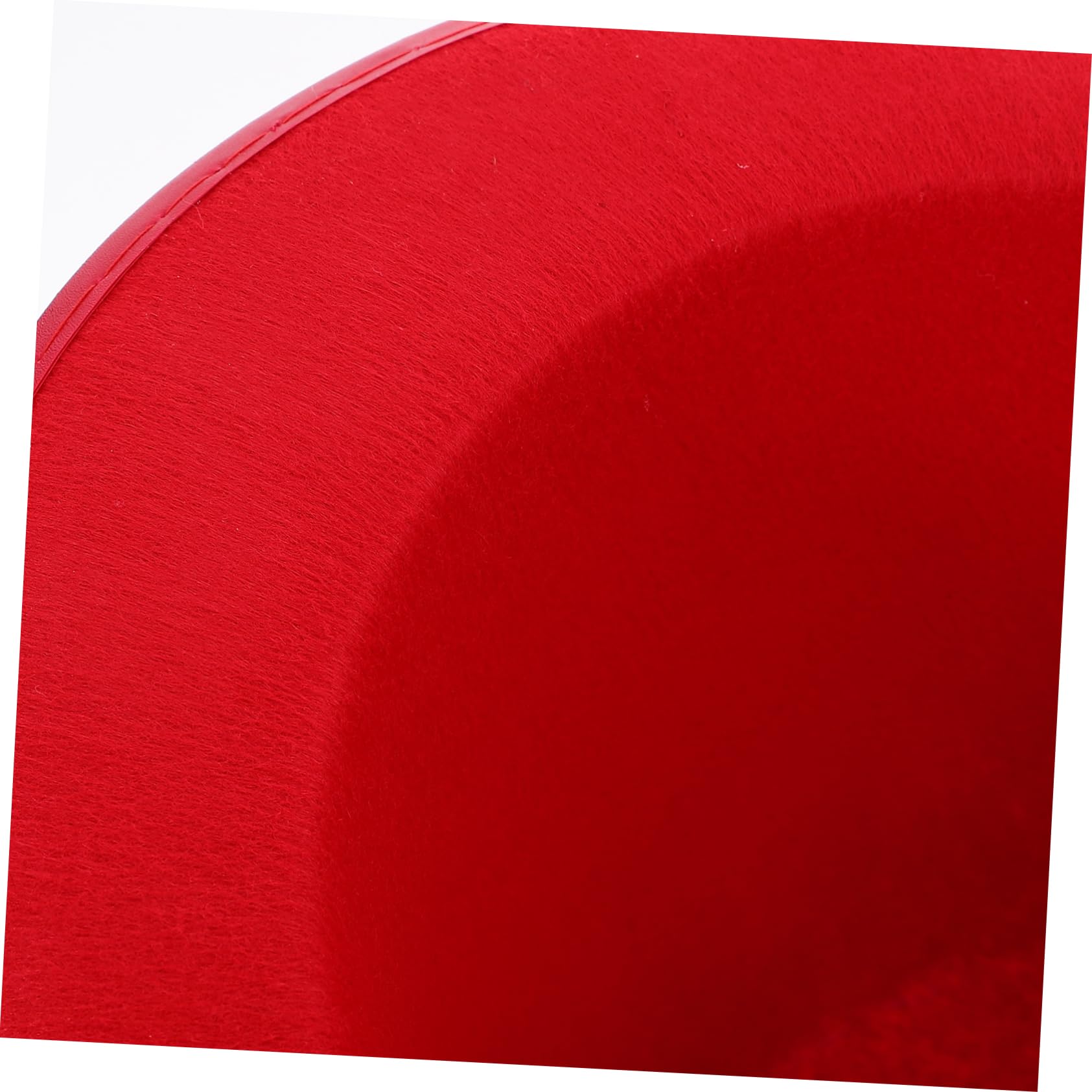 BESPORTBLE Vestire i Cappelli Berretto Fedora Falso Barra Cappello a Tricorno Costume Cappello Pieghevole Da Mago Maghi Accessori Tradizionale Cosplay Cappelli Da Festa Adulti Malvagio Rosso
