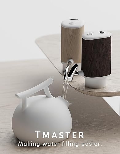 Miniatura 7 de TMASTER Dispensador de agua inteligente Bomba de botella de agua de 5 galones con carga tipo C, bomba automática de agua potable, dispensador de