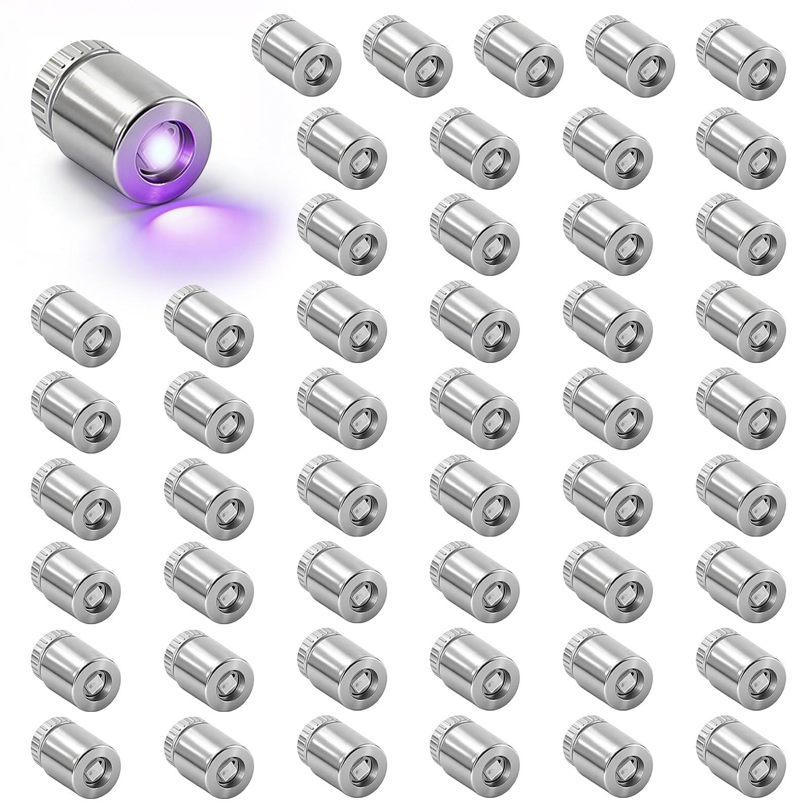 Richaa 50PCS Mini Led Lights,Small Led Lights, Mini Light for Craft, Artwork Painting, Showcase Display Small Decoration Dollhouse Accessories