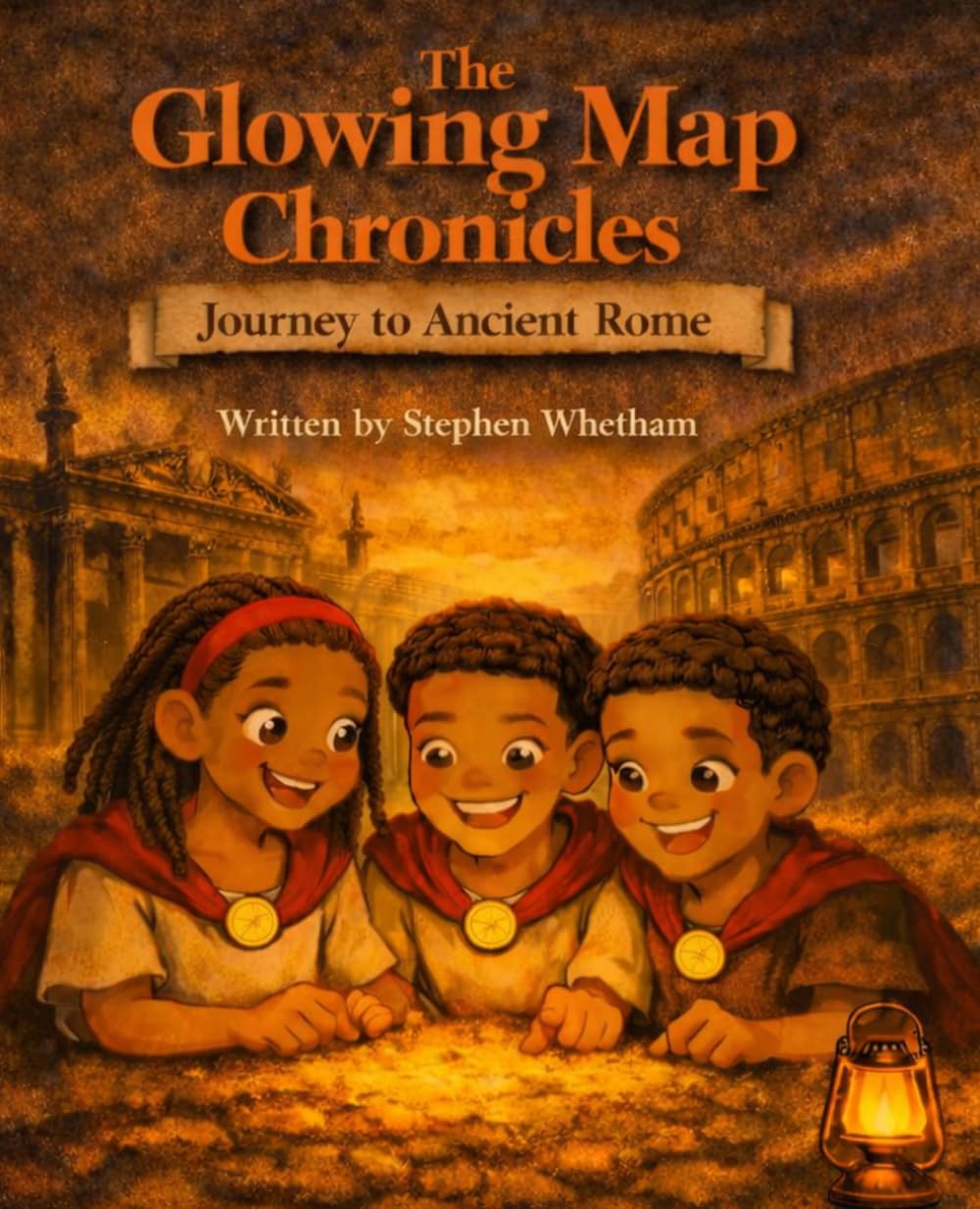 The Glowing Map Chronicles Journey to Ancient Rome
