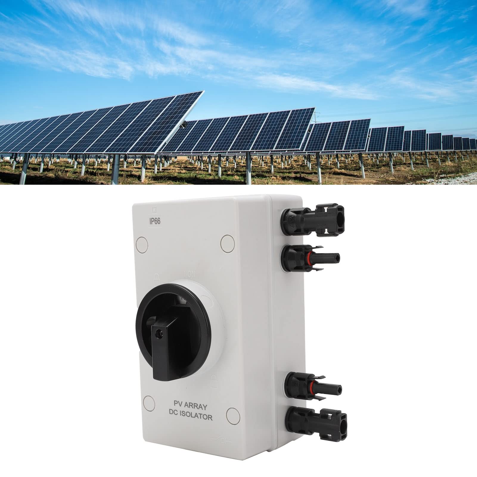 Sezionatore Solare IP66 1000V 32A Commutazione Rapida per Sistemi di Energia Solare