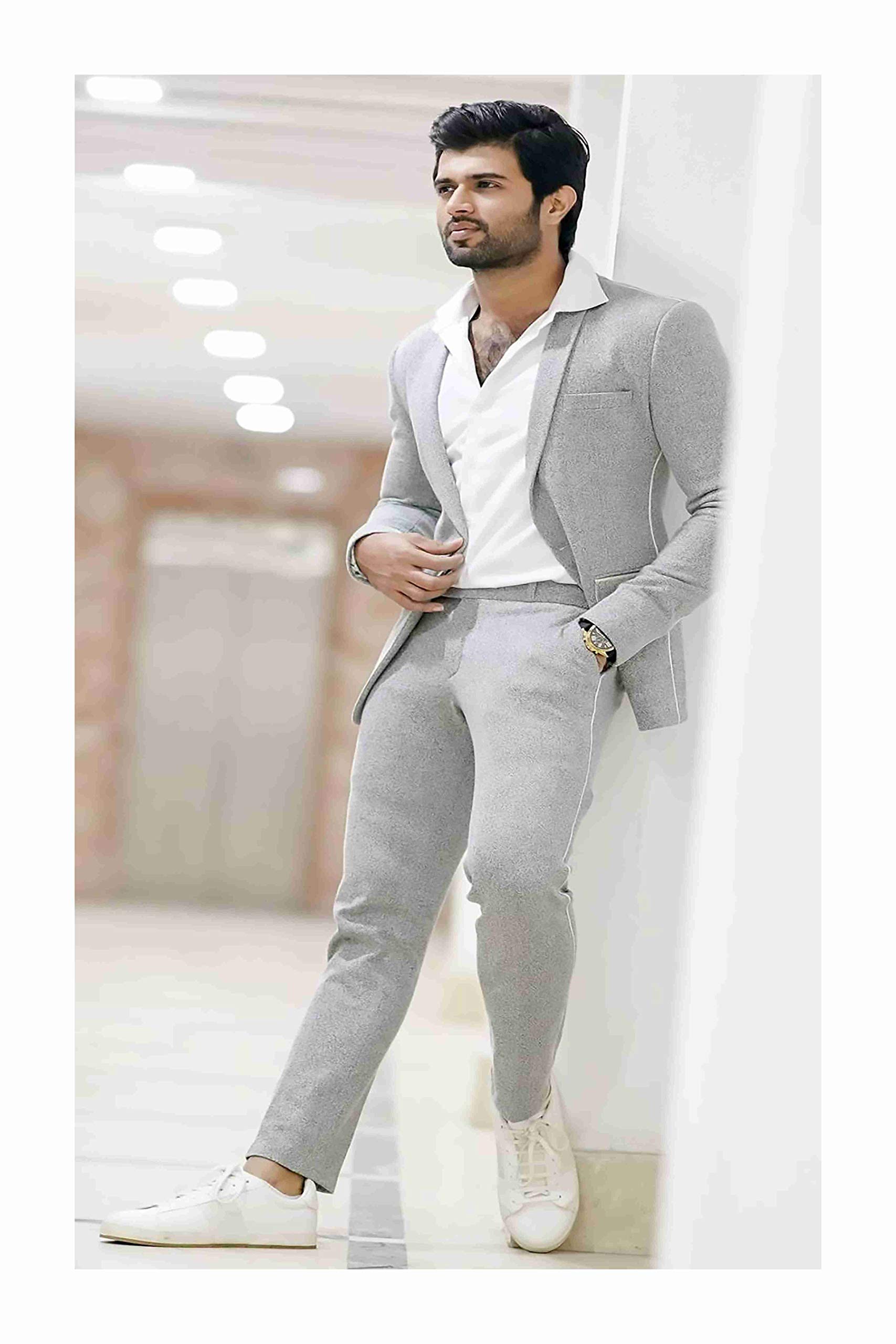 BALDAU PRINTS Vijay Deverakonda Wall Poster For Room (Gloss Laminated, 12X18 Inch, 300 GSM) M13