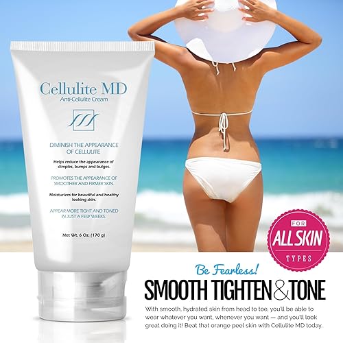 Miniatura 3 de Crema tonificante reafirmante disminuye la apariencia de la celulitis 6 oz Nuevo por Cellulite MD