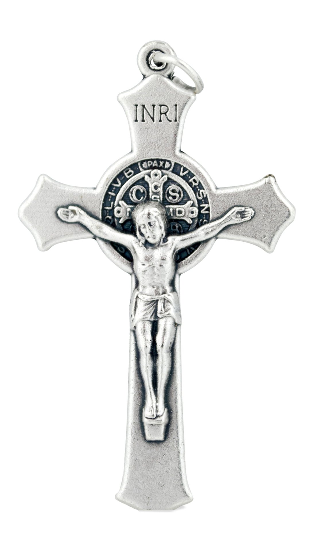 Classical Saint Benedict Crucifix Pendant (1-Pack)