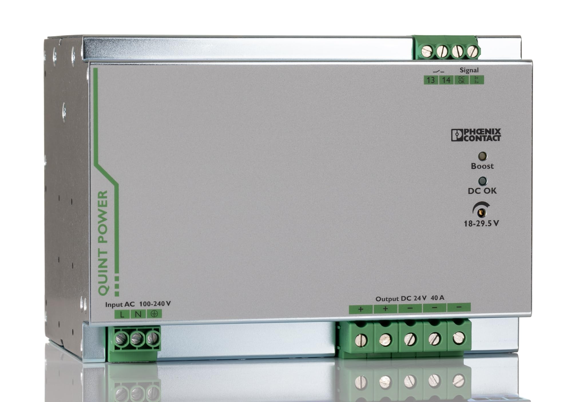 Phoenix Contact 2866789 Alimentación De Corriente, Quint-Ps/1Ac/24Dc/40 Talla 6