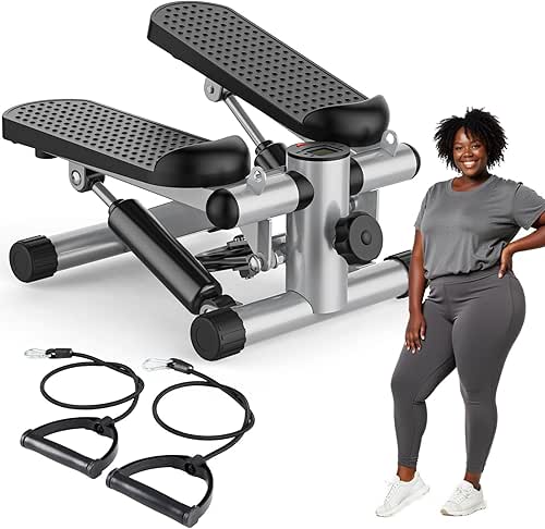 OLIXIS Steppers for Exercise at Home Workout Equipment, Mini Stepper
