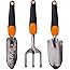 Fiskars 384490-1001 Ergo Garden Tool Set, Regular Package, Black/Orange