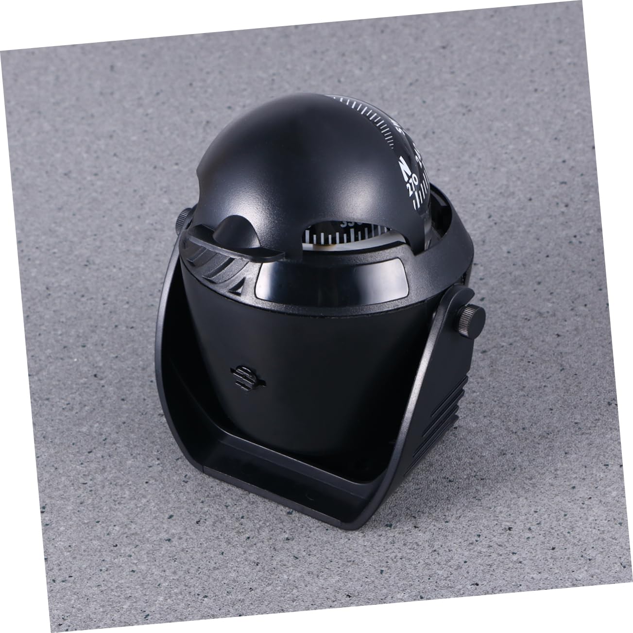 Compas à Boule de Guidage Nautique 12v Noir Abs pour Marine