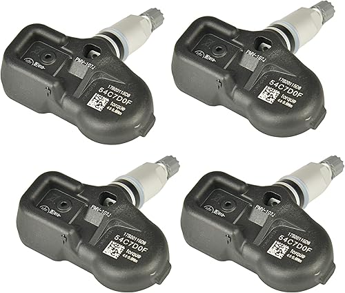 Sensor TPMS de repuesto para sistema de monitoreo de presión de neumáticos 315MHz compatible con Toyota 4Runner Camry Corolla Highlander FJ Cruiser