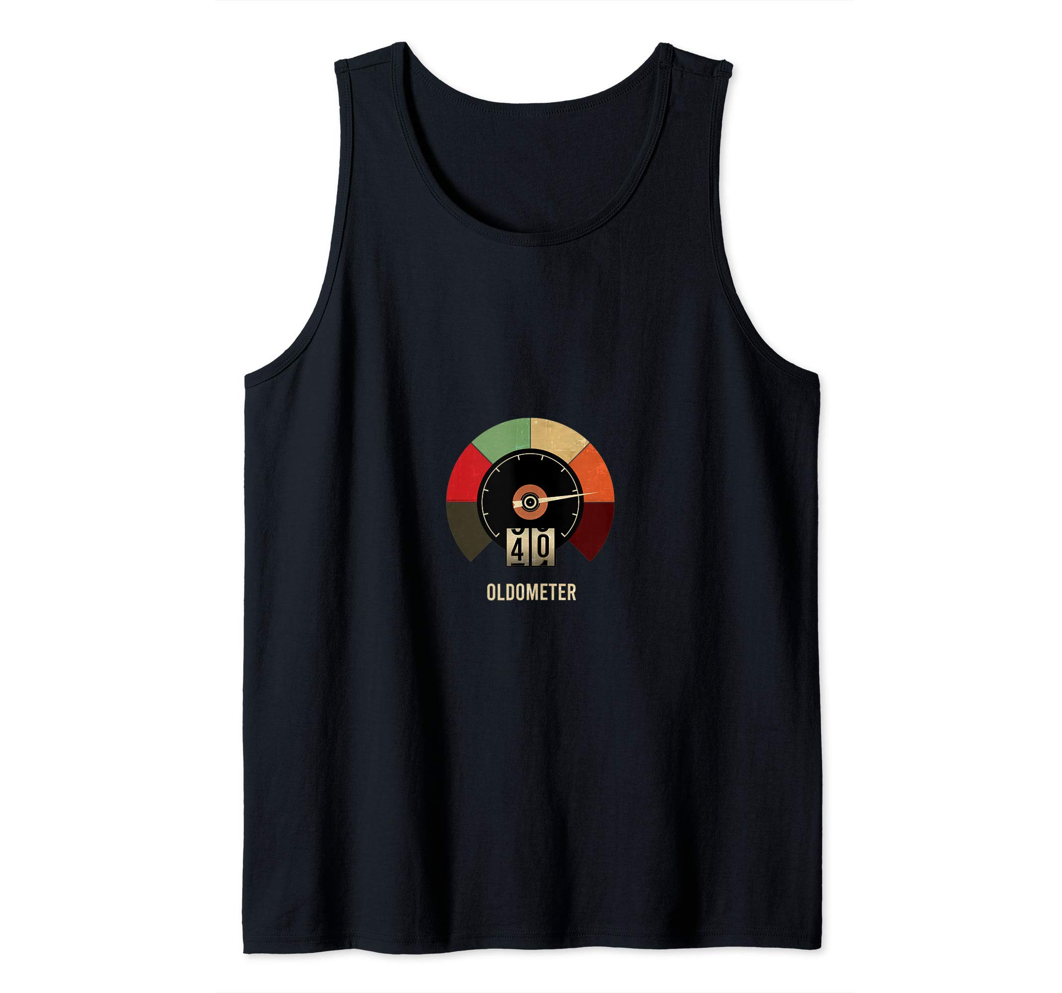 40ish Oldometer, Custom Design for FREE Tank Top