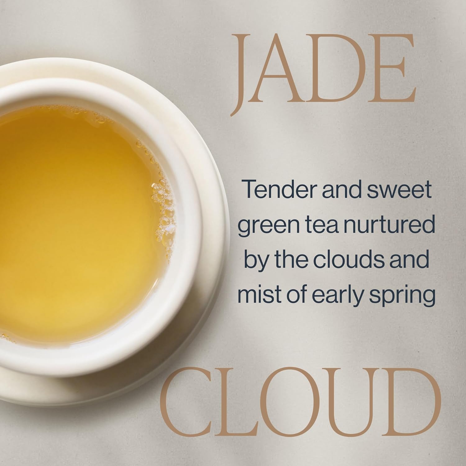 Rishi Tea Jade Cloud Chinese Green Tea - Organic, Caffeinated Sachet Bags with Natural Antioxidants, Enjoy Hot or Iced - 50 Count