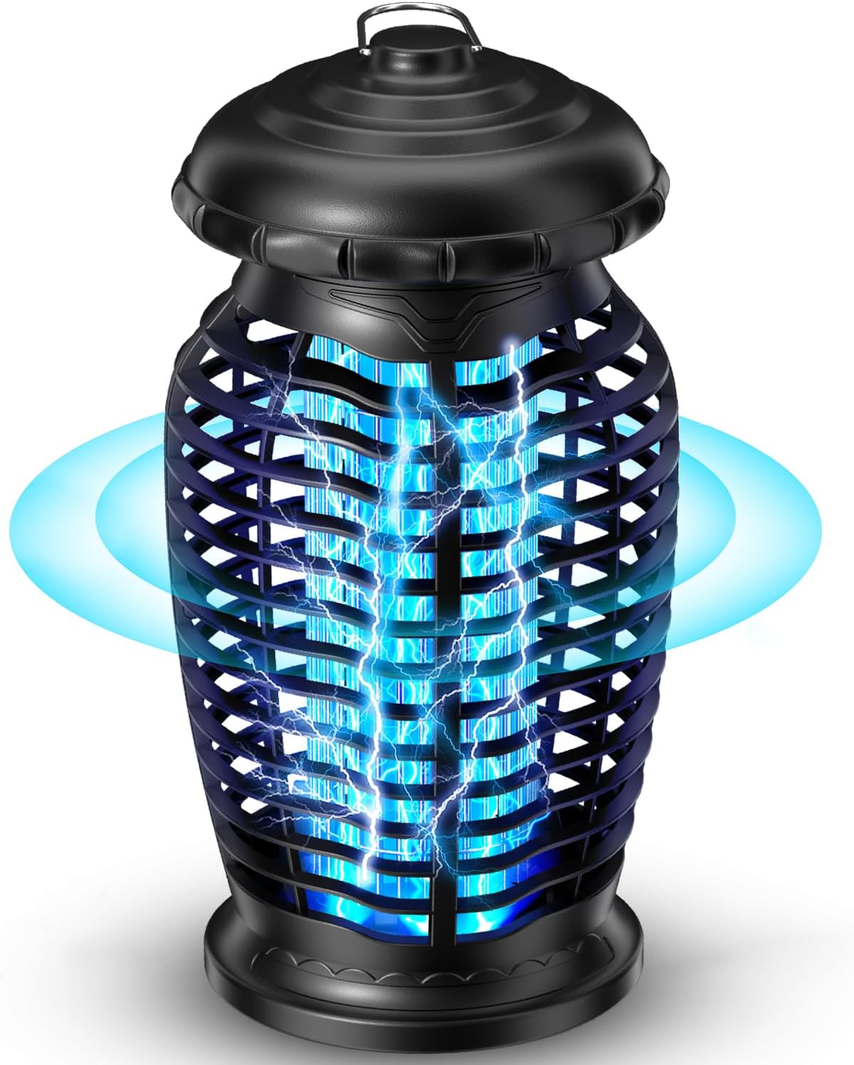 Bug Zapper Outdoor Mosquito Zapper 4200V Electric Fly Zapper Indoor High-Voltage Mosquito Killer for Home, Patio, Kitchen, Backyard, Camping, CA-Blue C1