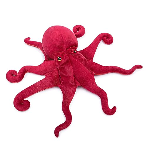 Tiny Heart Animal de Peluche Pulpo 45cm/17 Juguete de Pulpo Realista Animal Encantador Suaves Peluche Pulpo…