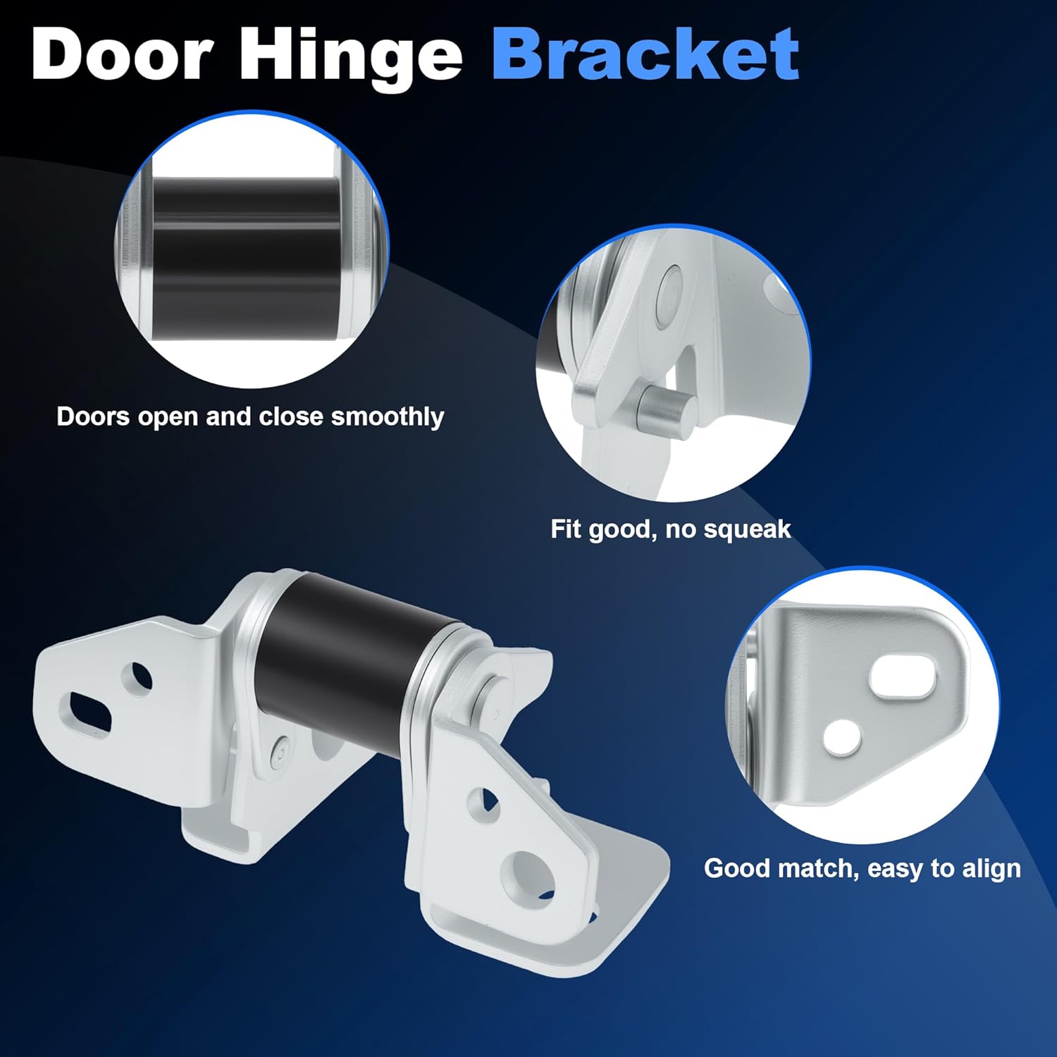 Front or Rear Left Driver Side Lower Door Hinge for Dodge Charger Durango 2013-2023 for Chrysler 300 Car Door Pivot for Jeep Grand Cherokee 55113665AI/55113661AC/55113664AF