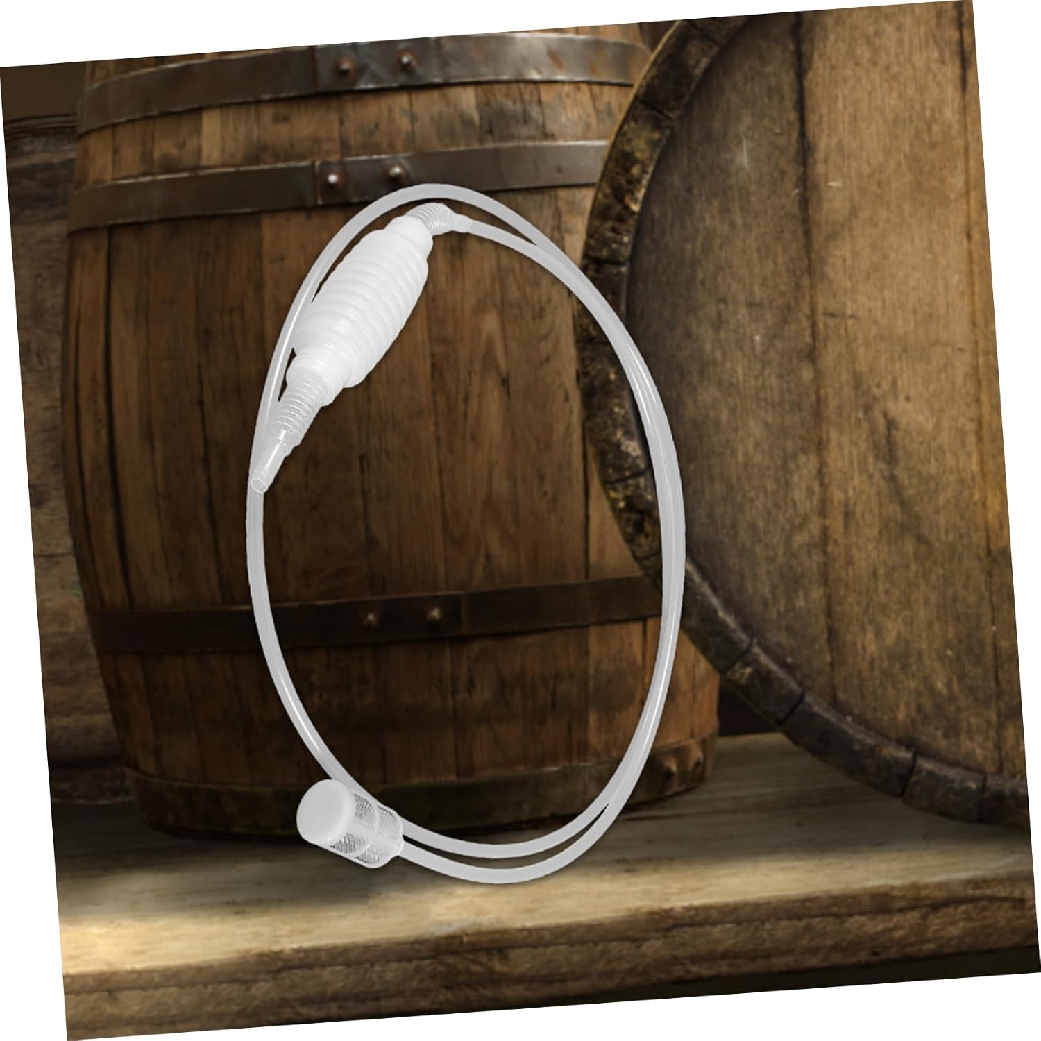 Plastic Manual Home Brewing Siphon Tube for Bottles