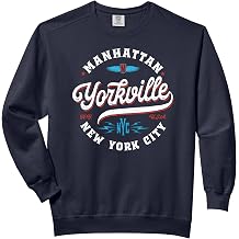 Yorkville Manhattan - New York vintage graphic Comfort Colors Adult Sweatshirt