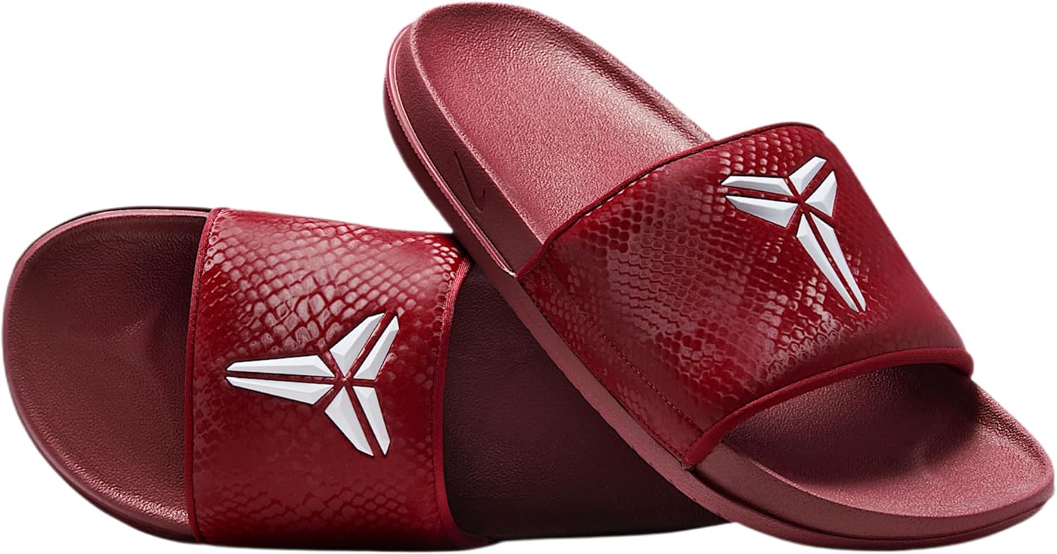 Nike Kobe Offcourt Men's Slides (Team Red/White)