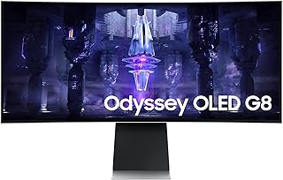 86cm/34''(3440x1440) Samsung Odyssey OLED G8 S34BG850SU 21:9 0,1ms Micro-HDMI Mini-DisplayPort USB-C VESA Speaker UWQHD 17...