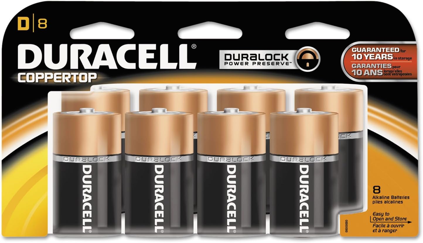Pack De 12 Bater&iacute;as Duracell N140012 CopperTop Alcalinas Con Tecnolog&iacute;a Duralock Power Preserve