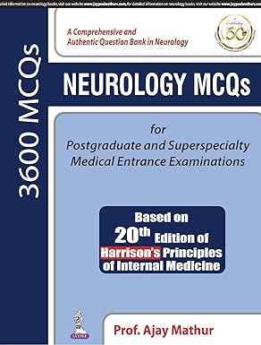 NEUROLOGY MCQS FOR POSTGRADUATE AND SUPERSPECIALTY MEDICAL ENTRANCE EXAMINATIONS (BASED ON 20TH