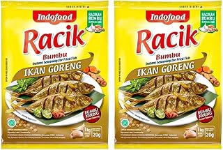 Indofood Racik Bumbu Ikan Goreng Instant Seasoning for Fried Fish 20g (Pack of 2)