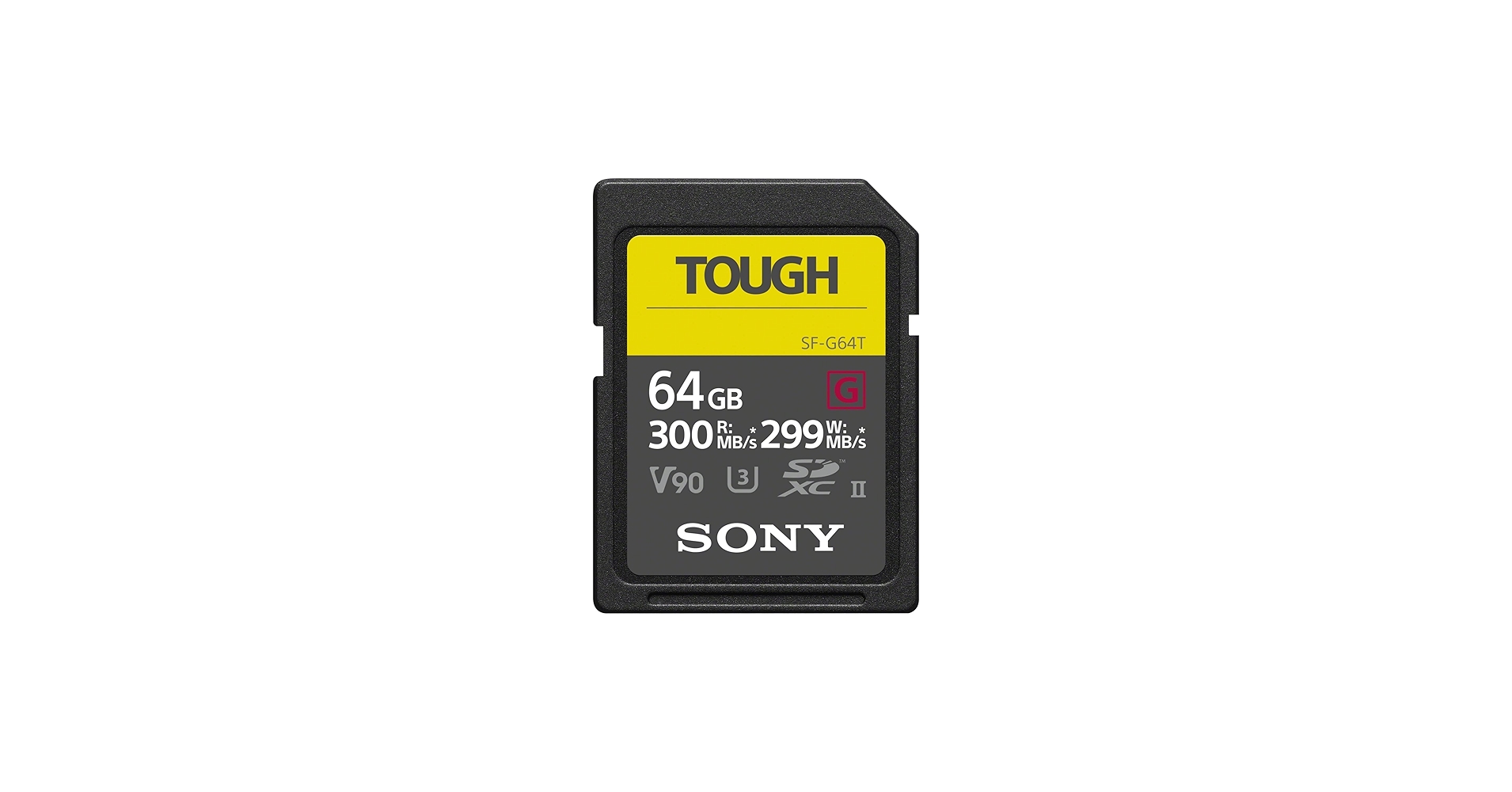 Amazon.com: Sony TOUGH-G series SDXC UHS-II Card 64GB, V90