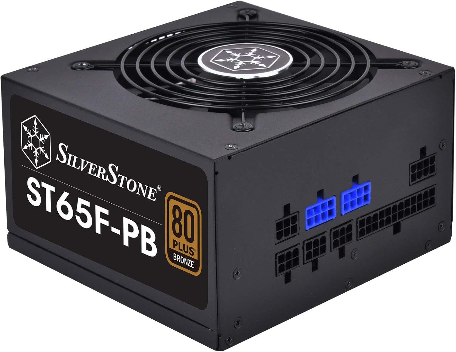 Flash Sale Buy 1 get 1 SilverStone Technology 650 Watt ATX Power Supply 80 Plus Bronze with 100% Modular Cable Design ST65F-PB