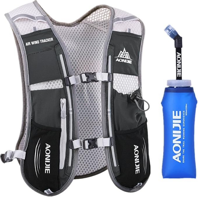 Amazon.com: Lovtour Premium Running Race - Chaleco de hidratación para  maratón, ciclismo, senderismo con botella de agua suave como regalo, M,  Negro : Ropa, Zapatos y Joyería