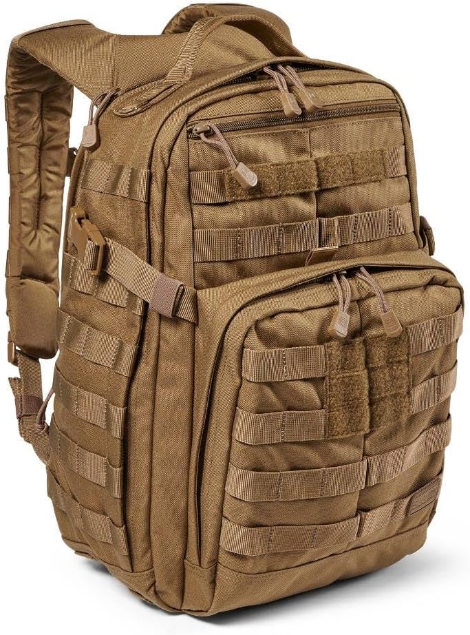 5.11 Tactical Backpack, RUSH 12 2.0 Military Survival Molle Backpack with Laptop Compartment, 24L, Style 56561ABR/56562ABR - Image 2