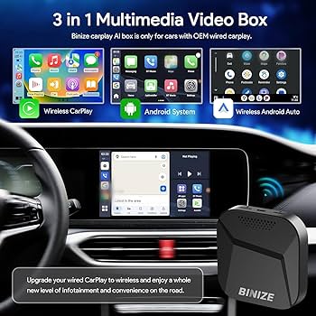 Amazon.com: Binize Box Carplay AI Box Android System Compatible