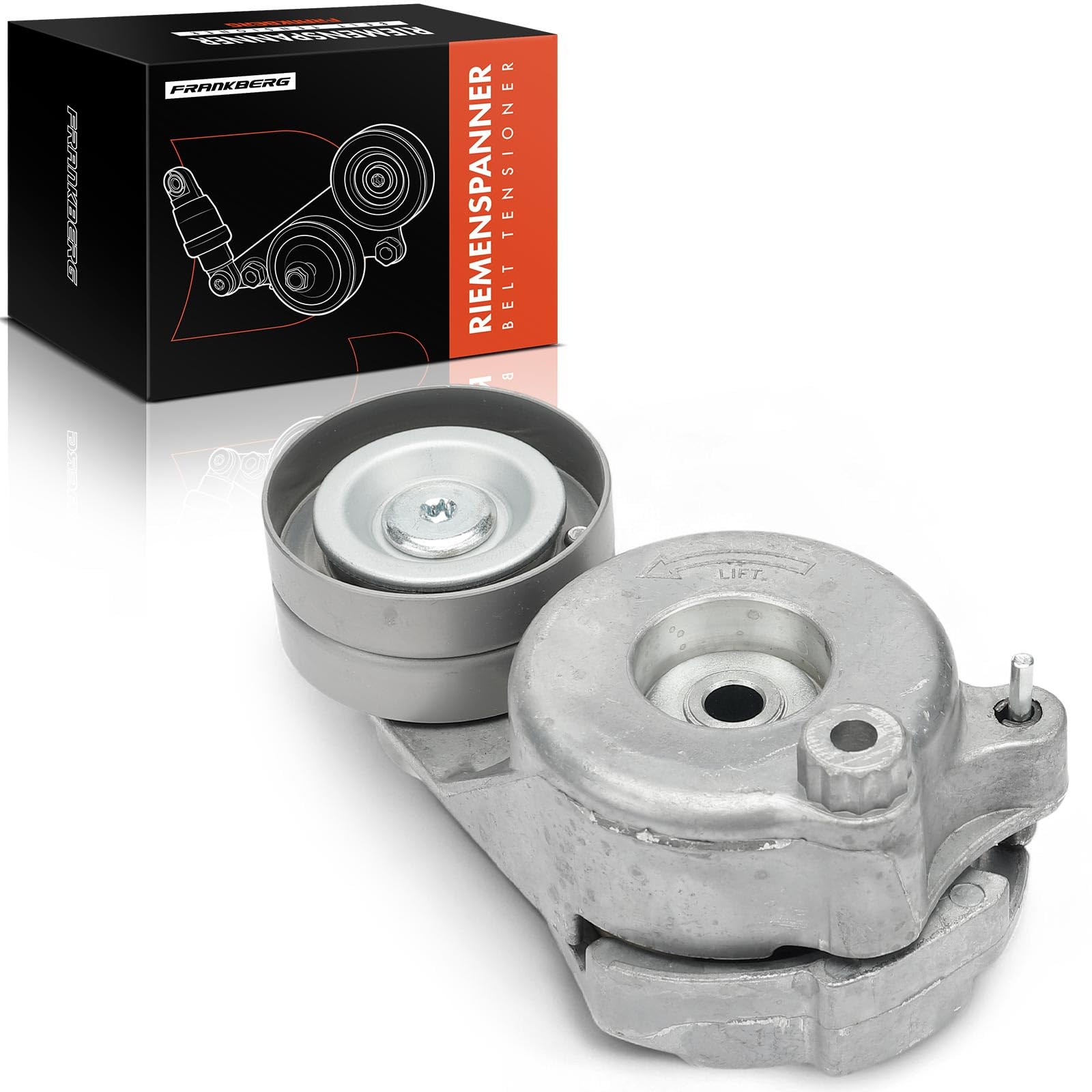Frankberg Polea guía de rodillos Diesel Compatible con Clase E T-Model S212 3.0L Clase E W212 3.0L GLK-Klasse X204 3.0L Clase M W166 3.0L GLE W166 3.0L Replace# 6422001370