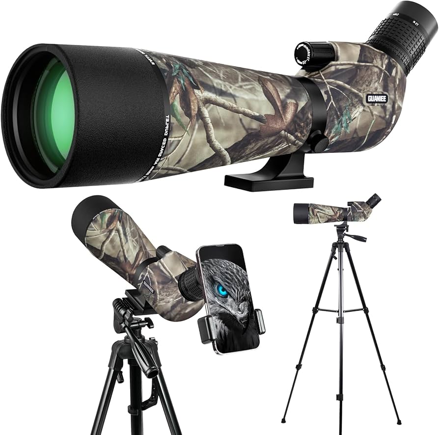 東屋　scope Lehti 2枚セット Amazon.com: GUANIEE 25-75x80 Spotting Scope for Target Shooting