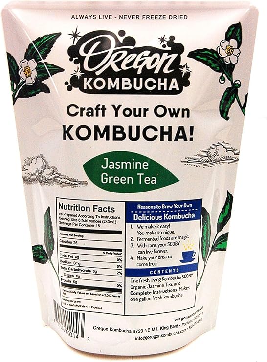 Kombucha Starter Set - Jasmine Green Tea