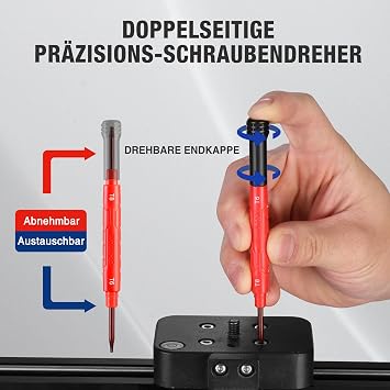 WORKPRO Mini Screwdriver Set 6 Pieces Precision Screwdriver Set with