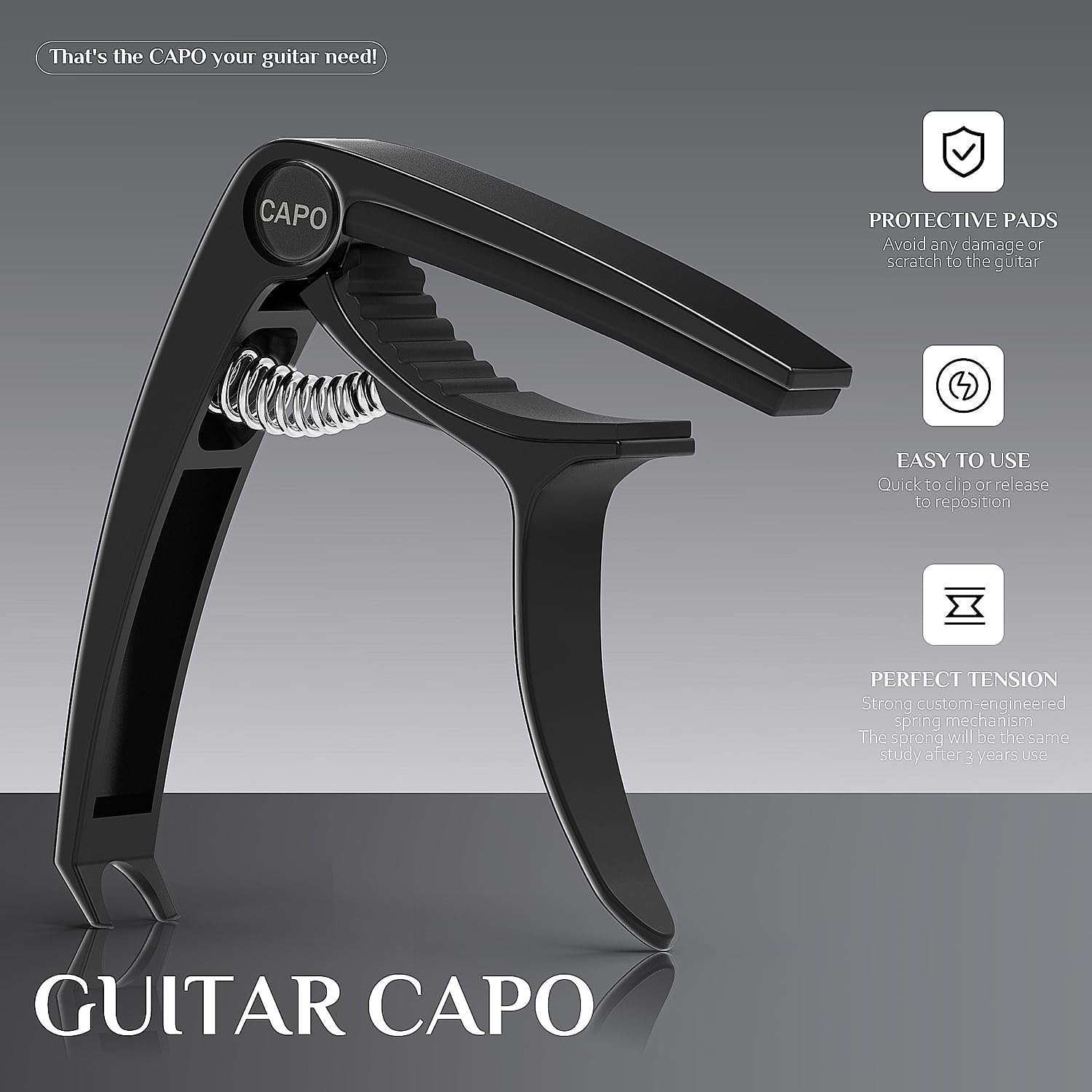 Capo,Guitar Capo for Acoustic Electric Guitar (18 pack capo)
