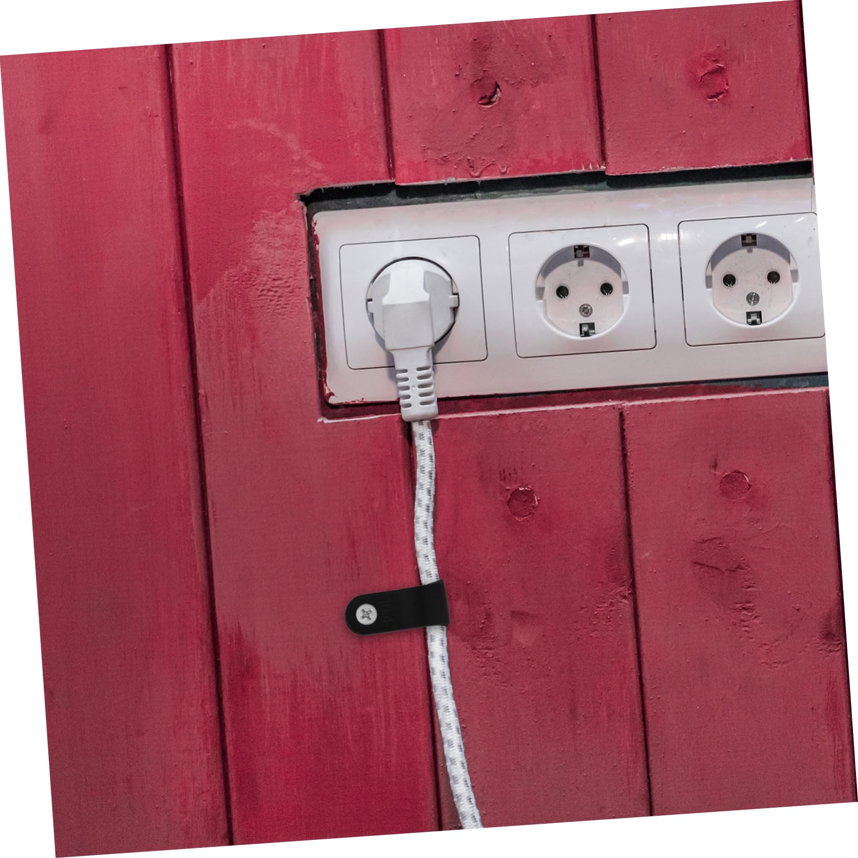 3000 Teiliges Kabelclips- Kleine R-förmige Nylon-kabelklemmen Vielseitige Kabelhalter für Kabelmanagement Einfache Montage für Büro Zuhause und Schlafzimmer Schwarz
