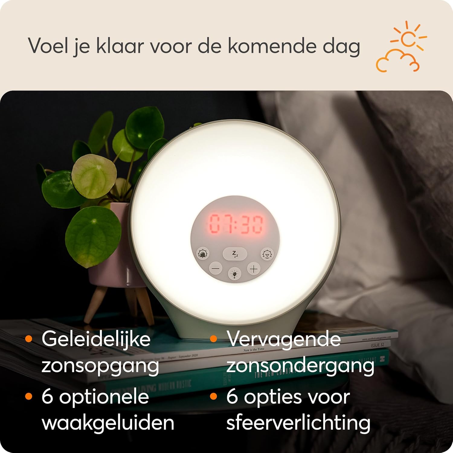 Lumie Sunrise Alarm with its packaging