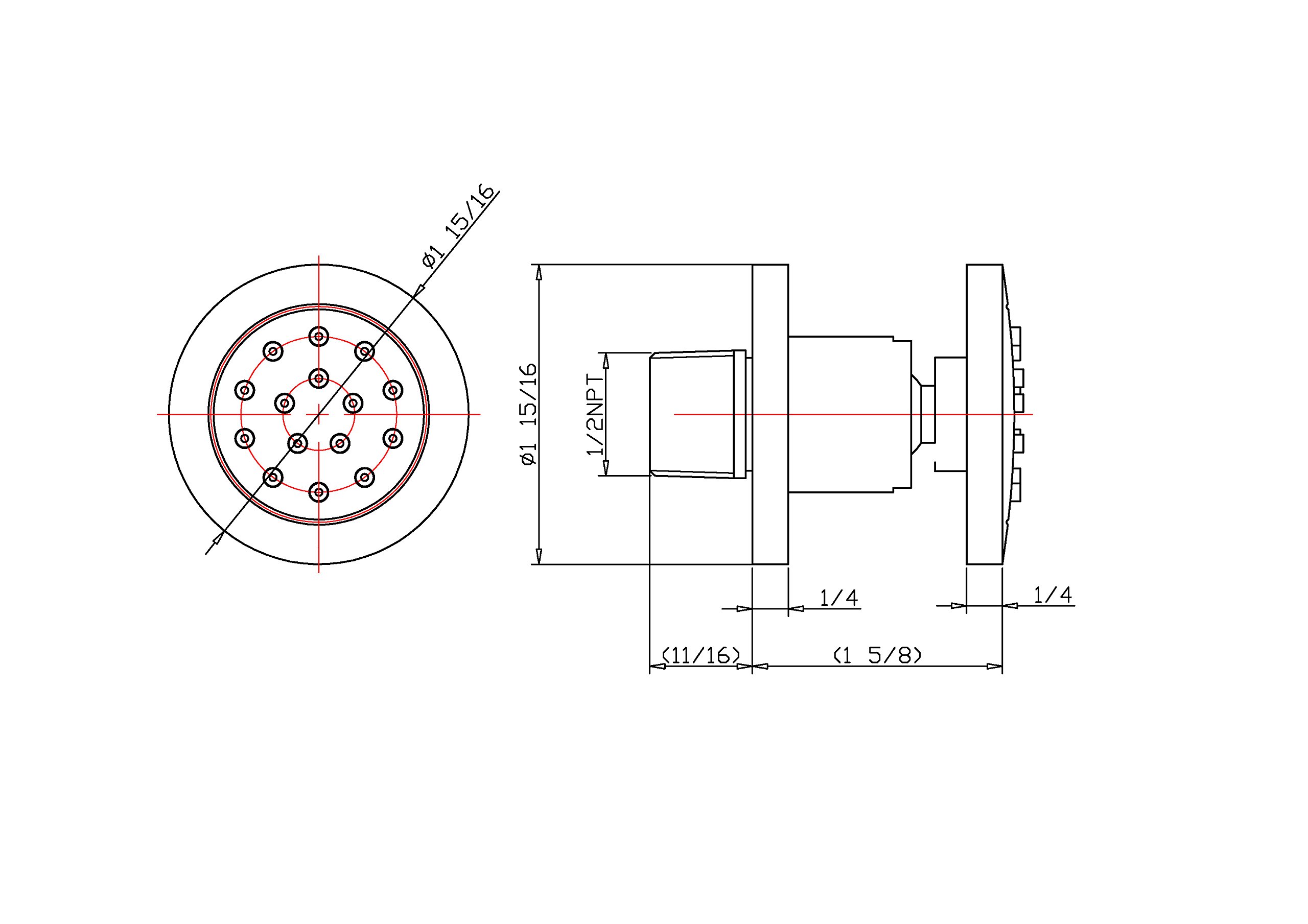 Body Jet Dimensions