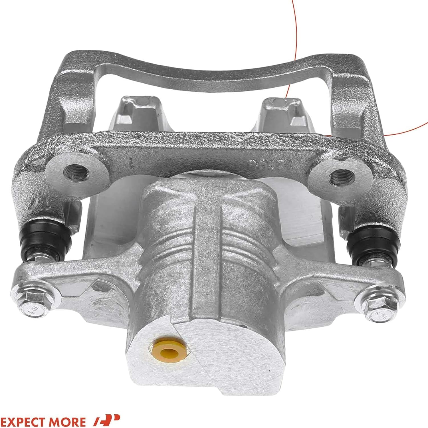 A-Premium Disc Brake Caliper Assembly with Bracket Compatible with Select Chevy Models - Camaro 2010 2011 2012 2013 2014 2015, 3.6L - Rear Right Passenger Side